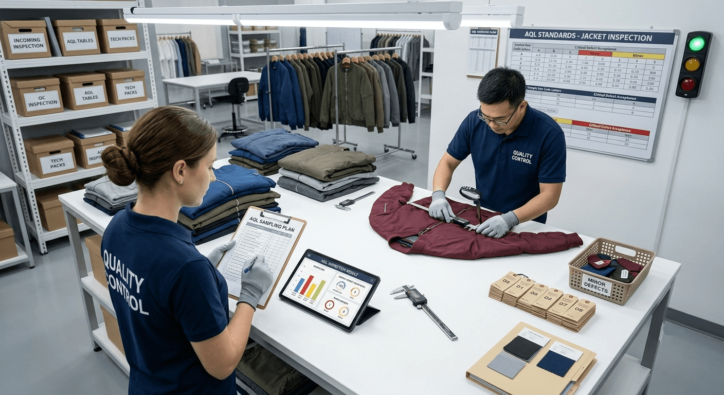 Apparel AQL Inspection Stage
